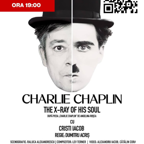 Teatrul „Tony Bulandra” prezintă un spectacol dedicat lui Charlie Chaplin la Târgoviște