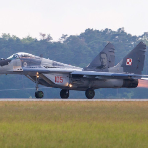 Polonia va livra Ucrainei până la nouă avioane de vânătoare MiG-29