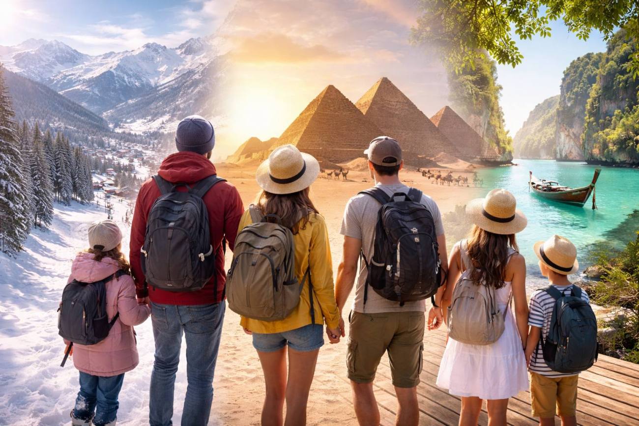 Familiile aleg destinații diverse pentru vacanța copiilor din februarie 2026