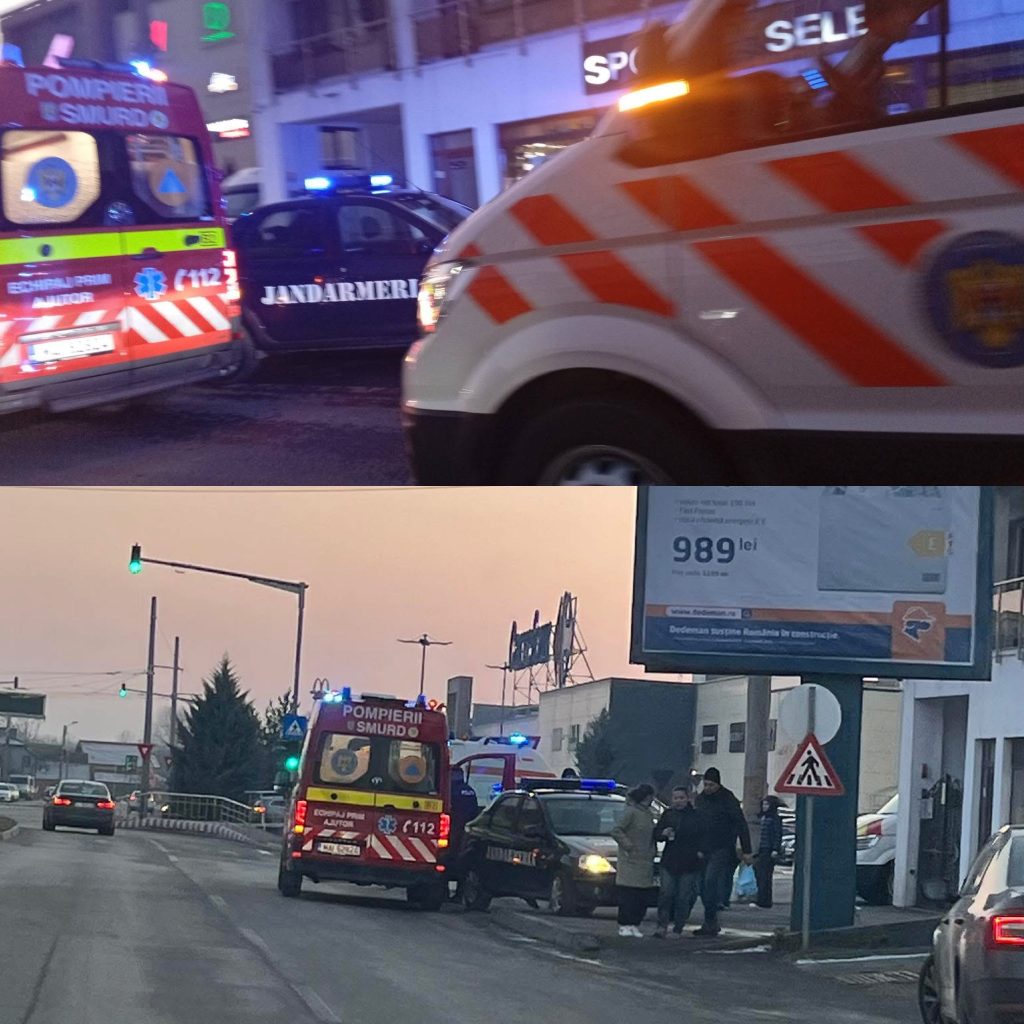 Bărbat de 77 de ani a murit după ce s-a prăbușit în zona mallului din Târgu Jiu