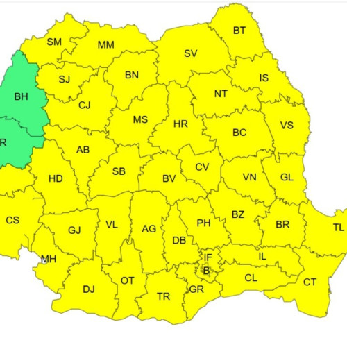 Ialomița va avea temperaturi negative sub cod galben de ger până luni dimineață