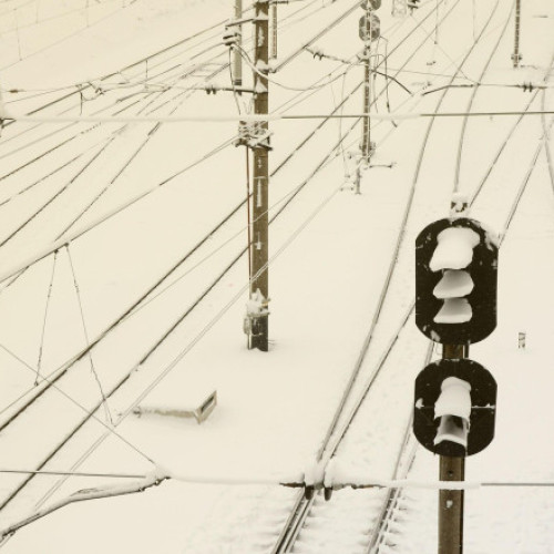 CFR monitorizează atent căile ferate din cauza gerului de până la minus 20 de grade