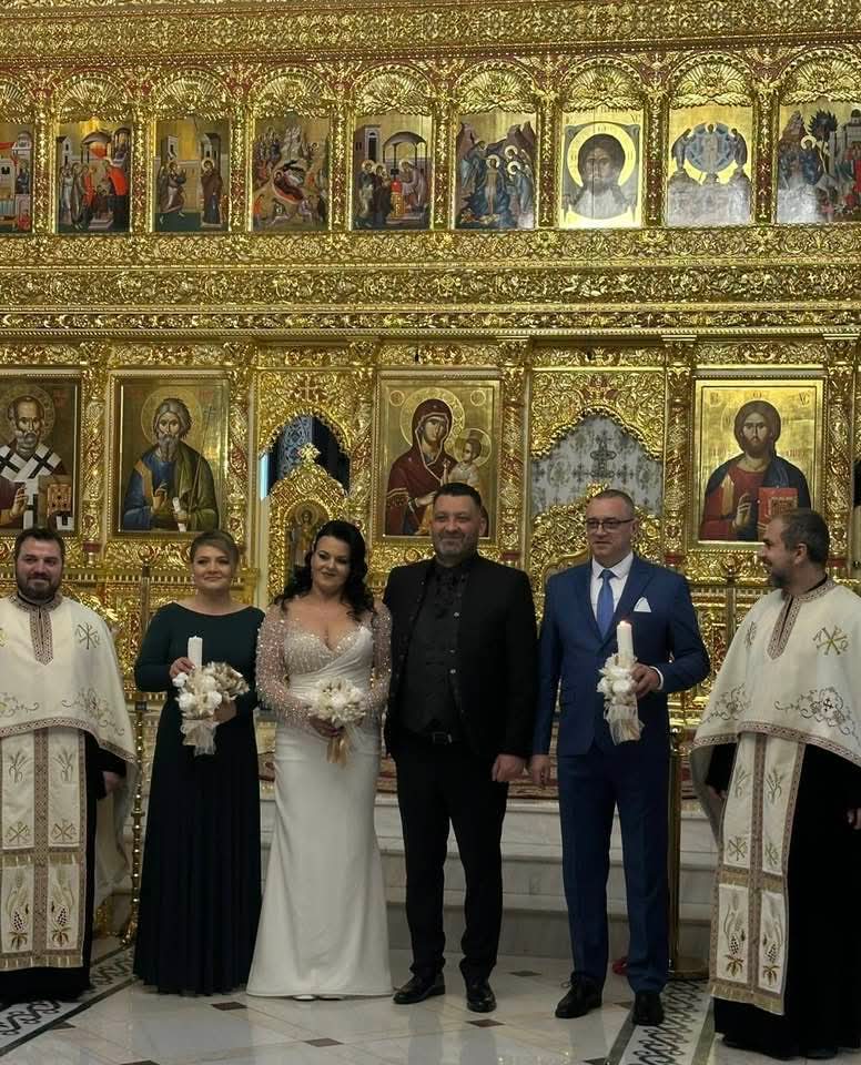 Decebal Drăghiea și soția sa au fost nași la o cununie religioasă în Drobeta-Turnu Severin