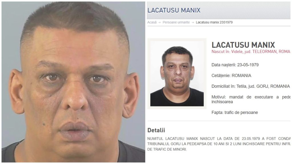 Manix Lăcătușu, român condamnat pentru infracțiuni sexuale, arestat în Marea Britanie după ani de fugă