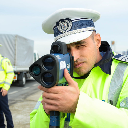 Poliția intensifică controalele de viteză în municipiul Galați și județ
