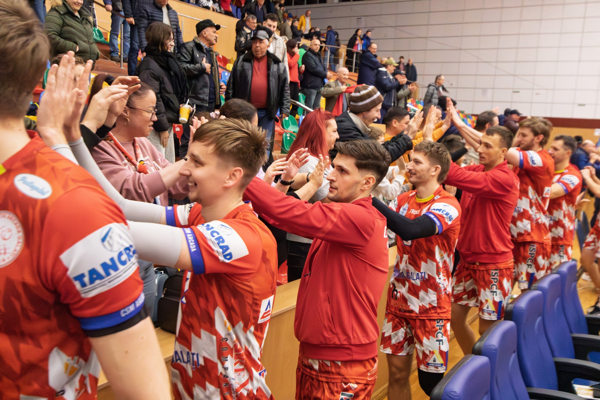 CSM Arcada Galați învinge liderul SCM Zalău într-un meci disputat