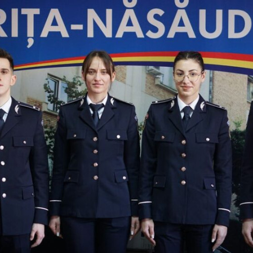 Patru noi polițiști au fost repartizați în județul Bistrița-Năsăud