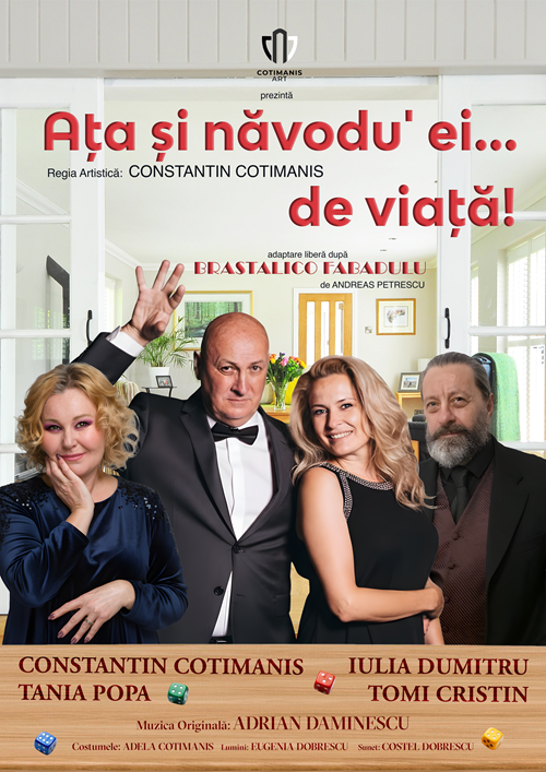 Teatrul Dramatic „Elvira Godeanu” aduce o comedie dinamică în februarie la Târgu Jiu