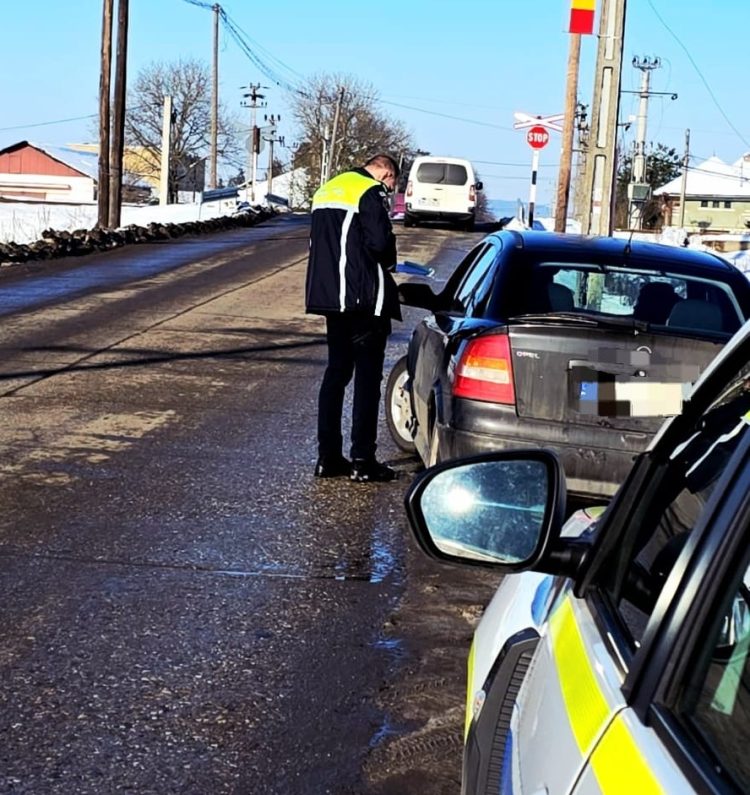 Poliția din Maramureș intensifică acțiunile pentru siguranța la trecerile feroviare