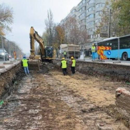 Primăria Capitalei reabilitează 50 km de șine de tramvai cu finanțare europeană