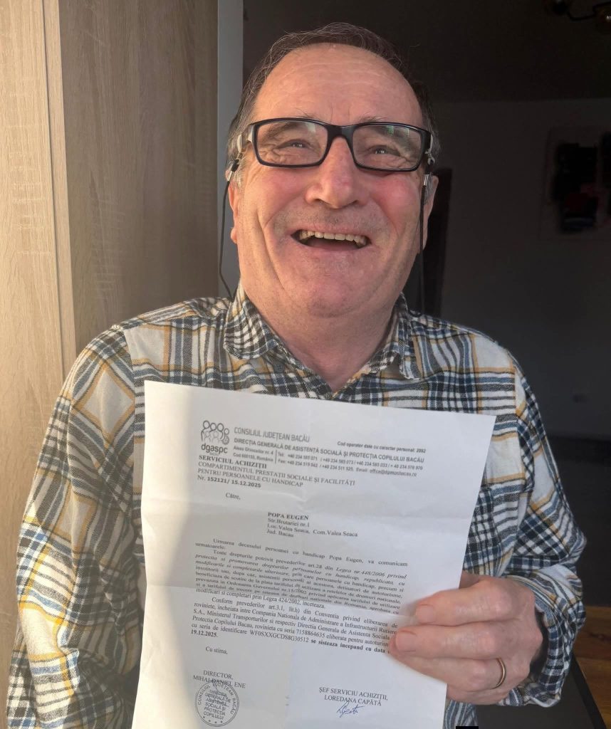 Bărbat din Bacău descoperă că este declarat oficial decedat, deși este în viață