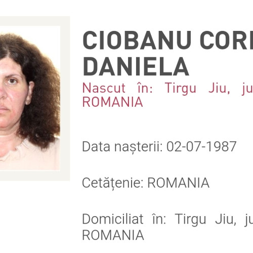 Poliția mobilizează comunitatea pentru găsirea unei femei dispărute în Târgu Jiu