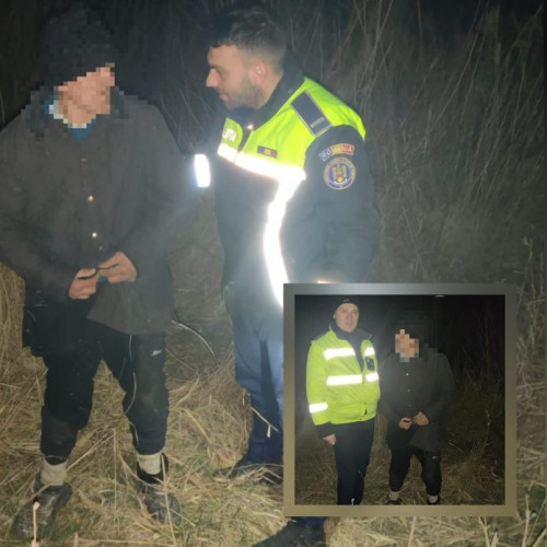 Octogenar salvat de polițiști după ce a dispărut