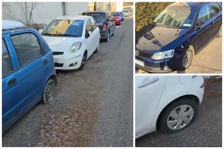 Clujean surprinde mașini vandalizate pe strada Muncitorilor, iar online apar controverse