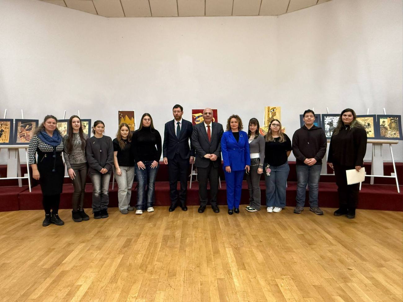 Ambasadorul Egiptului, Mohammed Orfy, a vizitat Liceul de Arte Bălașa Doamna din Târgoviște