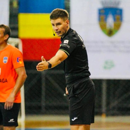 Bogdan Hanceariuc, singurul român arbitru la Campionatul European de fotbal în sală din 2026