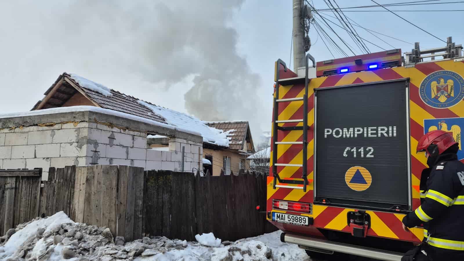 Incendiu la o anexă gospodărească în Alba Iulia, fără victime