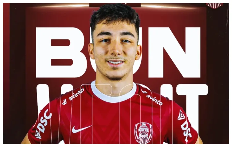 CFR Cluj îl transferă pe Denis Crișan, un atacant lateral de 18 ani cu potențial
