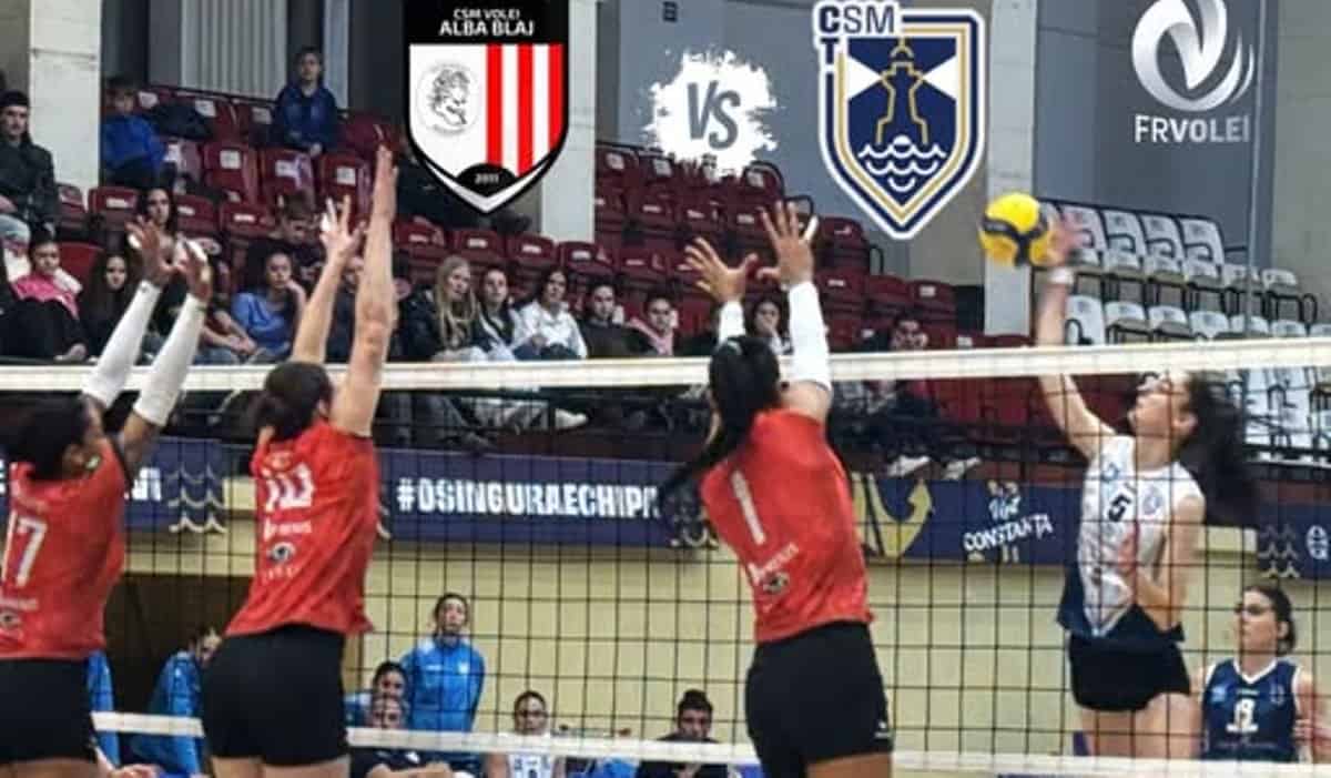 Volei Alba Blaj joacă miercuri pentru un loc în semifinalele Cupei României