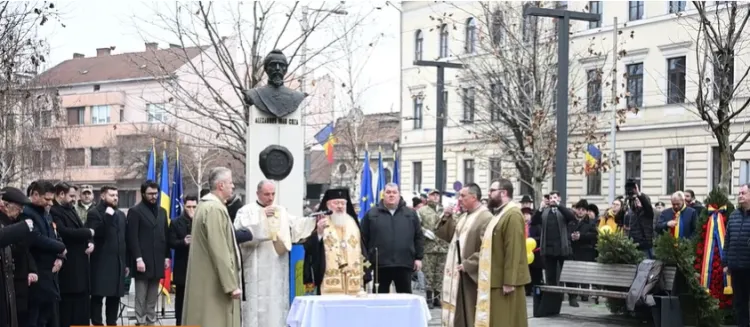 Clujenii celebrează Ziua Unirii Principatelor Române cu o ceremonie publică