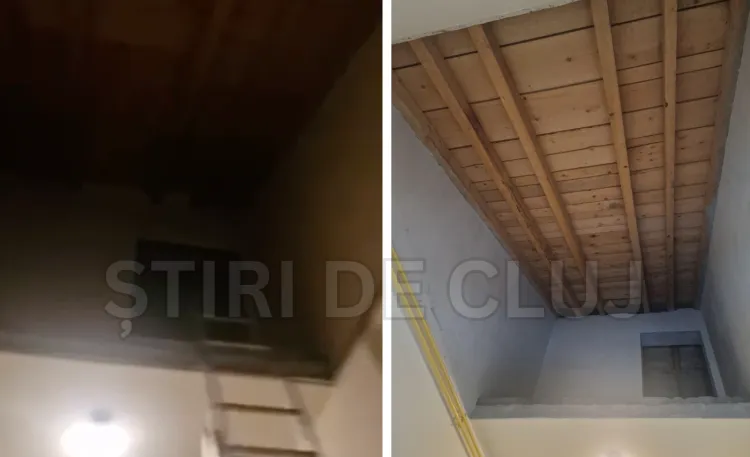 Locatarii din Bună Ziua cer autorităților să oprească lucrările ilegale în podul blocului