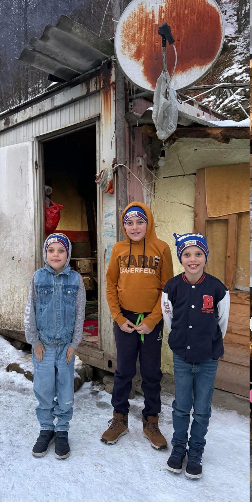 Mihaela din Gorj strânge fonduri pentru o familie din Polovragi aflată în dificultate