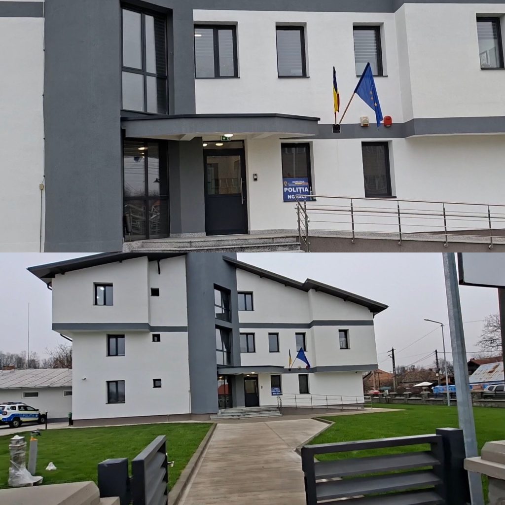 Poliția orașului Novaci și-a renovat complet sediul cu fonduri europene