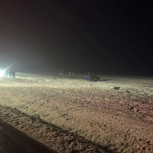 Doi bărbați din Afumați mor într-un accident grav pe DJ 561A în județul Dolj