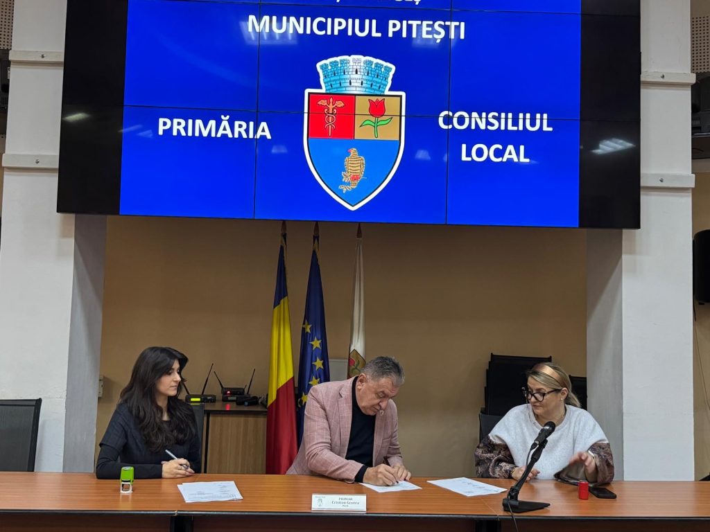 Piteștiul amenajează platforme moderne pentru colectarea selectivă a deșeurilor