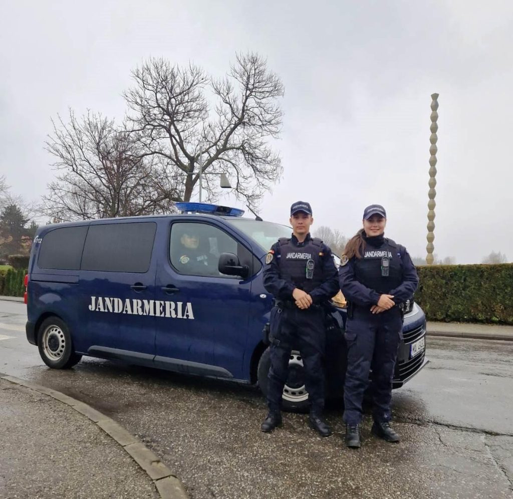 Jandarmii asigură ordinea publică la evenimentele din Gorj dedicate lui Tudor Vladimirescu și Unirii