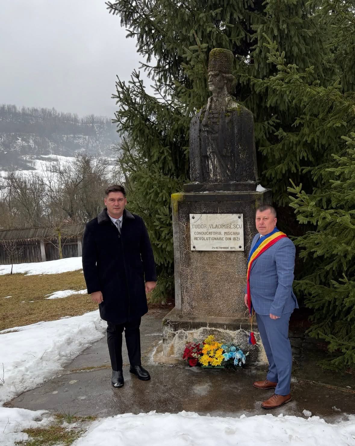 Localitatea Vladimir marchează Ziua Unirii Principatelor printr-un eveniment dedicat lui Tudor Vladimirescu