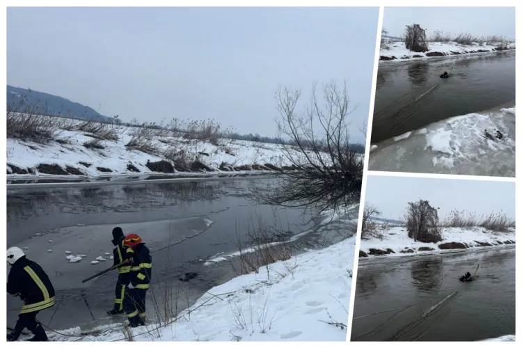 Copil de 5 ani salvat din Someșul Mic, căutările continuă pentru un alt minor dispărut