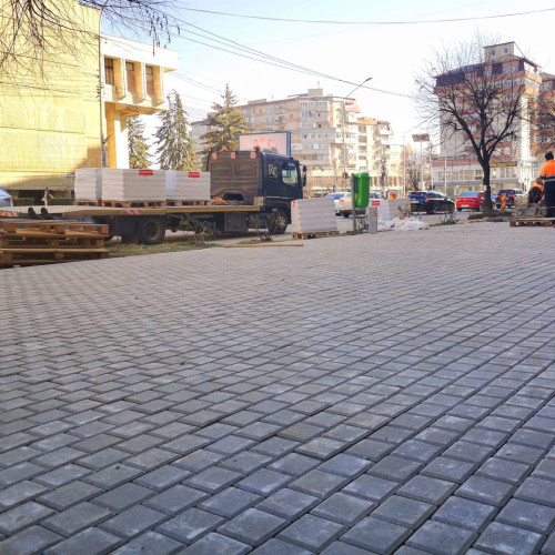 Încep lucrările pe strada Poet Grigore Alexandrescu din Târgoviște, conform anunțului primarului Daniel Stan