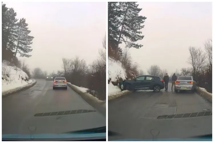 Accident pe strada Crizantemelor din Florești din cauza neadaptării vitezei