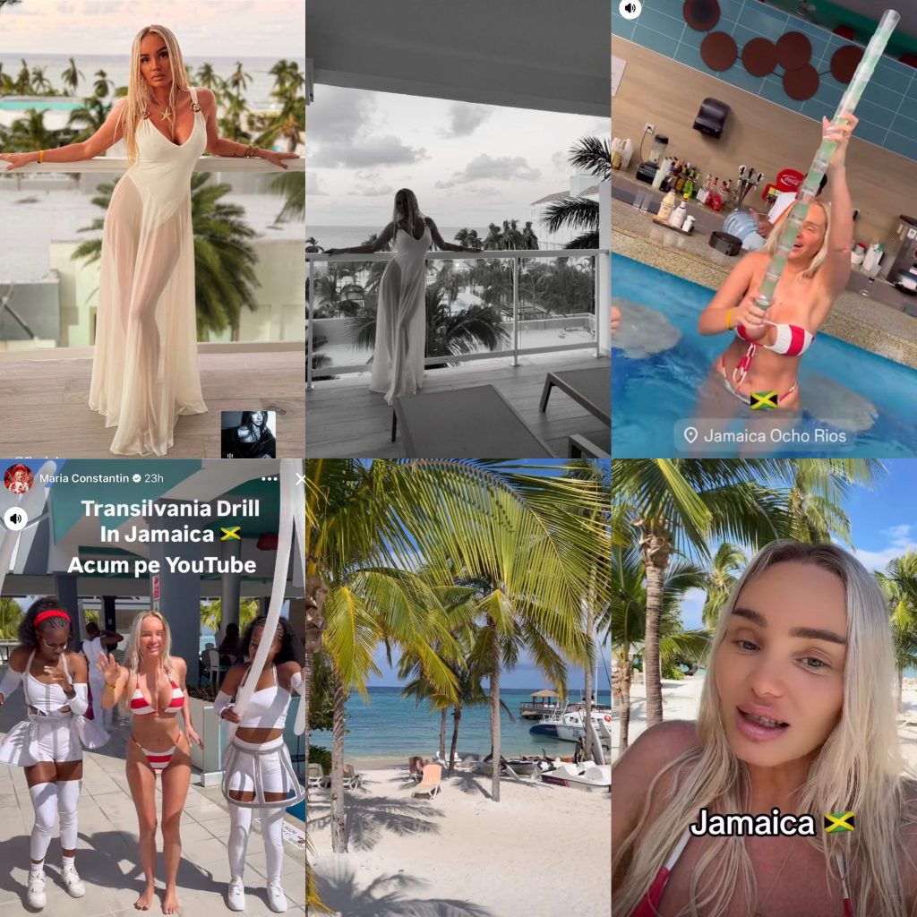 Maria Constantin se relaxează în vacanță în Jamaica, destinație plină de farmec