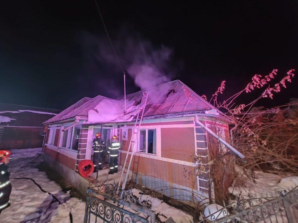 Incendiu în Beclean: Fără victime, dar cu pagube semnificative