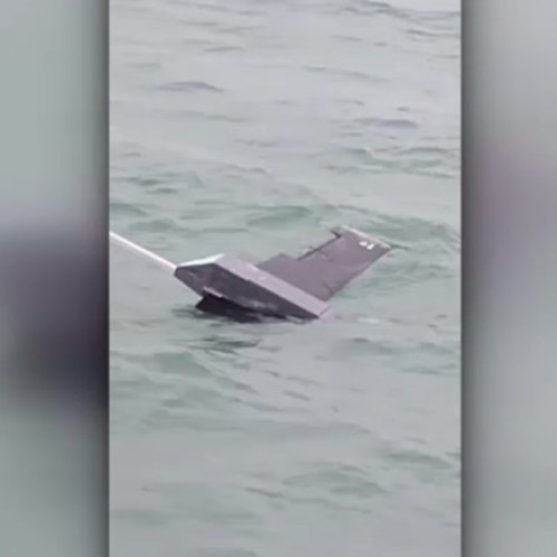 Dronă observată în Marea Neagră, specialiștii intervine pentru evaluare