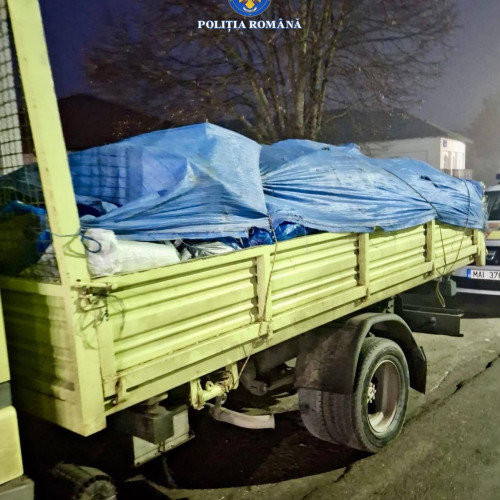 Bărbat prins transportând deșeuri nepericuloase fără autorizație