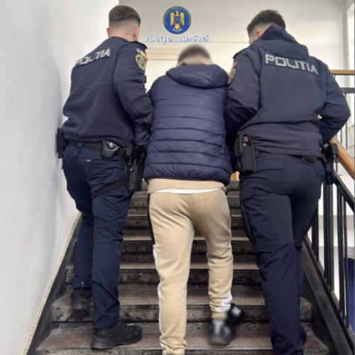 Bărbat reținut după scandal și incendiu în județul Giurgiu