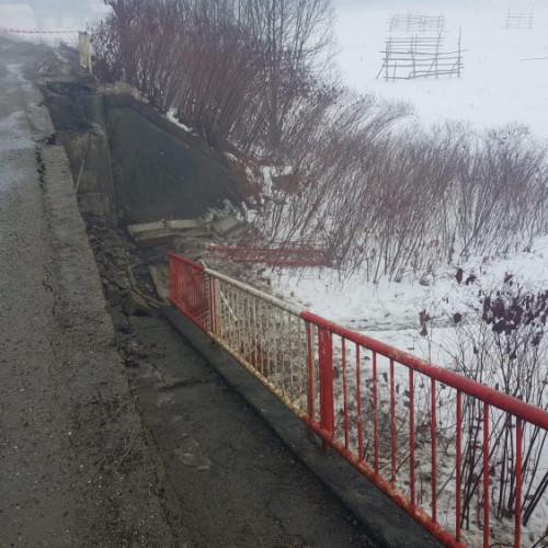 Se prelungește închiderea circulației pe podul din Vișeu de Jos