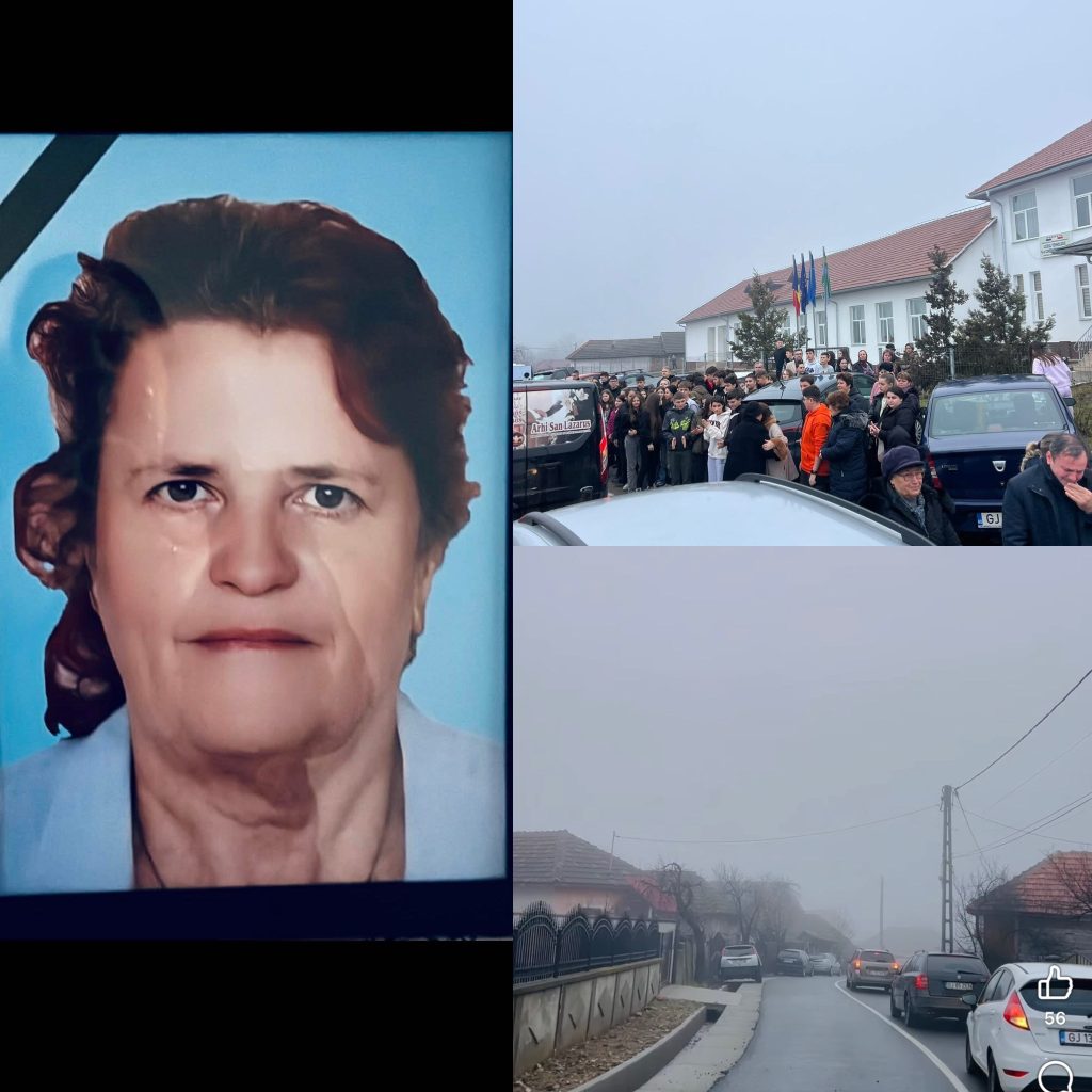 Înmormântarea fostei directoare Filofteia Stoichin, un moment plin de tristețe