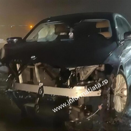 Doi răniți în accident rutier grav la Cumpărătura, Suceava