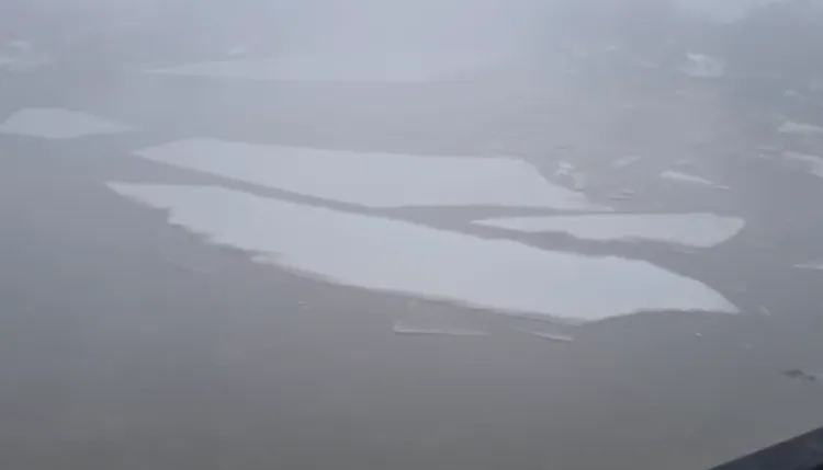 Autoritățile din Cluj, în alertă din cauza aglomerărilor de gheață