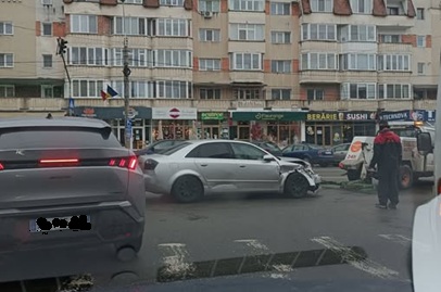 Accident rutier pe bulevardul Traian din Baia Mare