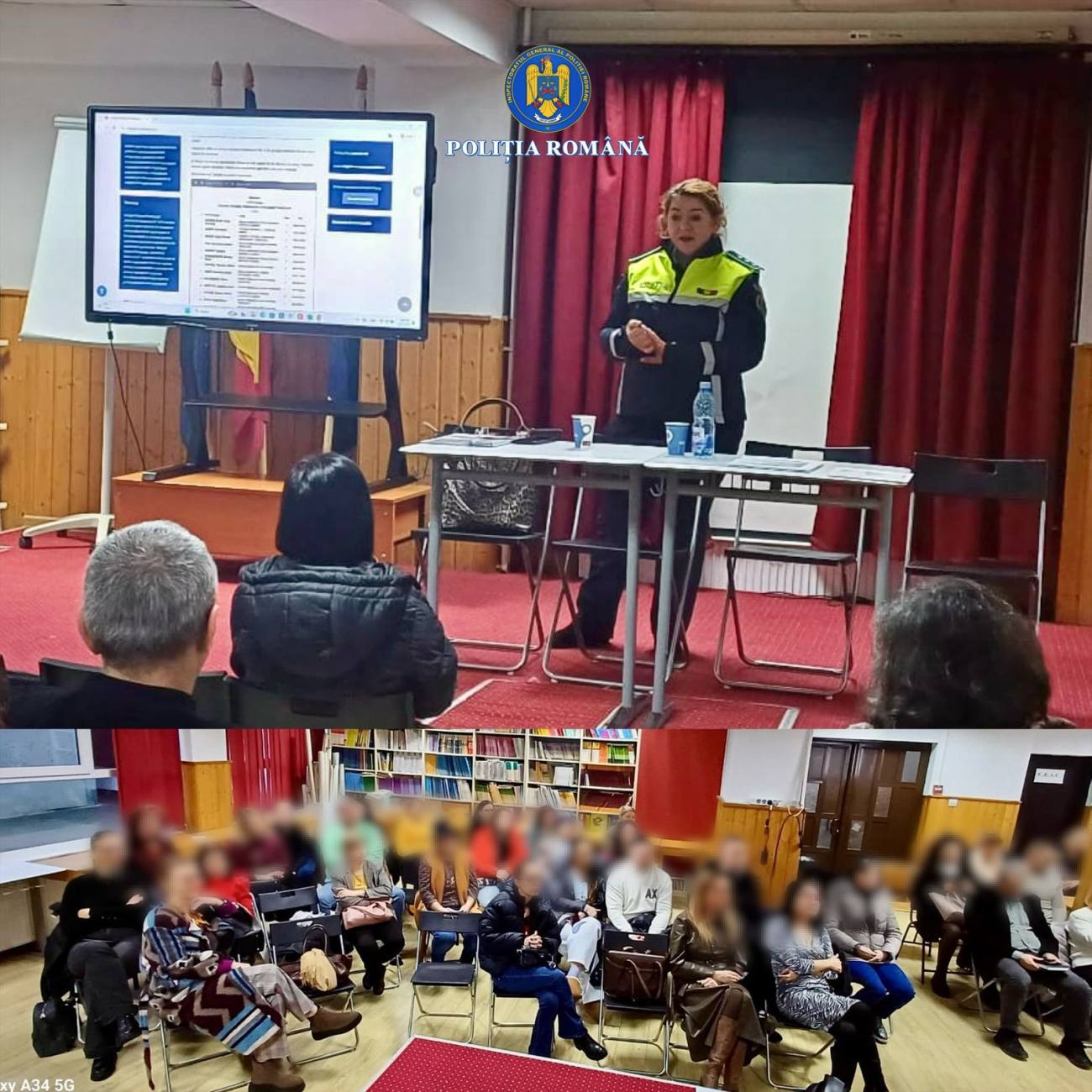 Întâlnire dedicată siguranței școlare la Colegiul Național Pedagogic din Târgoviște