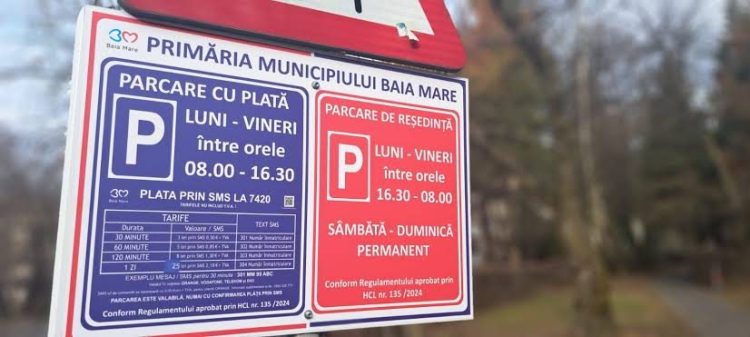Atracție pentru șoferi: Solicitanții pot depune cereri pentru locurile de parcare de reședință în Baia Mare