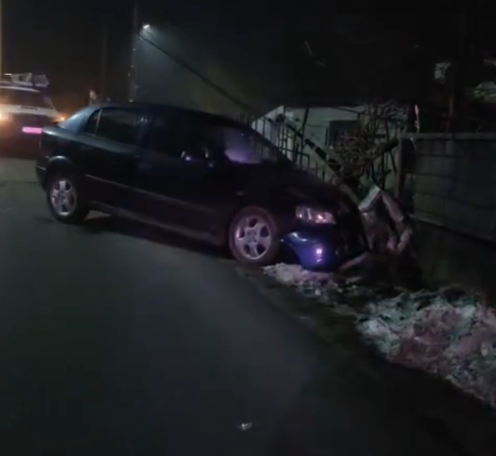 Accident fără victime pe DJ 672, în Tismana, din cauza alcoolului