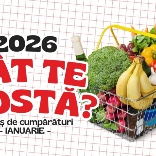 Creșterea prețului coșului de cumpărături în Iași: +4,2% în ianuarie