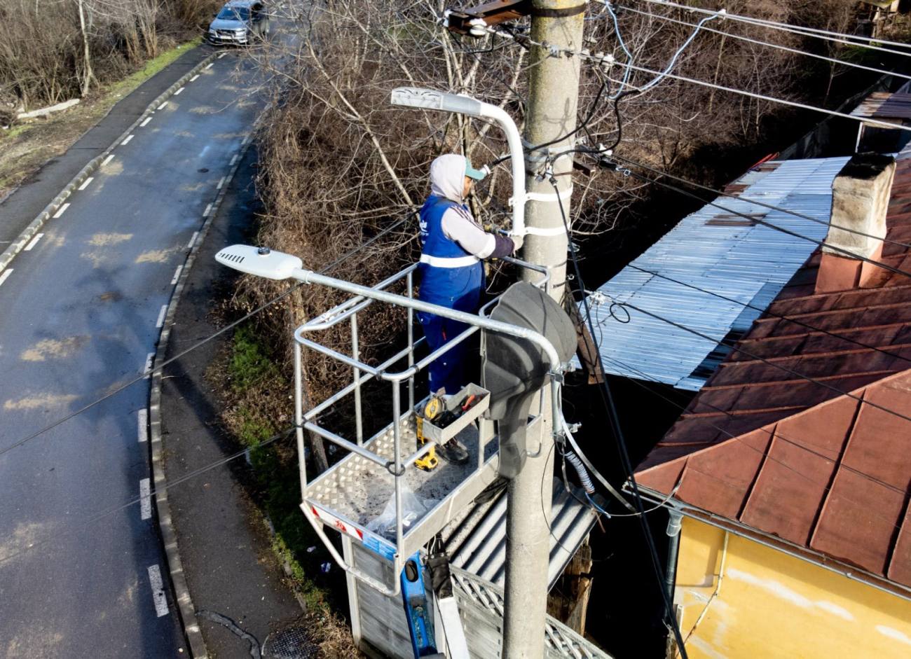 Titu începe modernizarea iluminatului public pentru eficiență energetică
