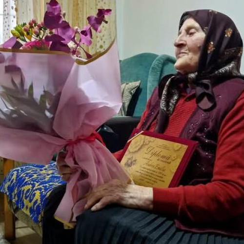 Botoșaniul sărbătorește centenara Emilia Andrei din comuna Roma